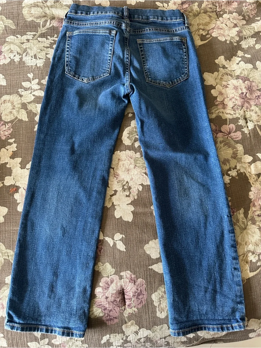 GAP Kids Husky Stretch Straight Jeans - medium wash Denim Blue